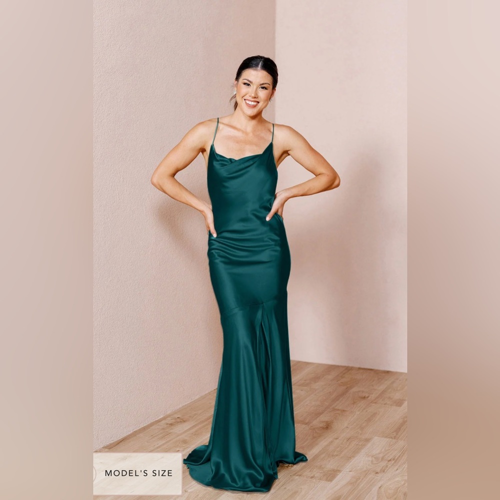 Revelry Kimora Satin Dress